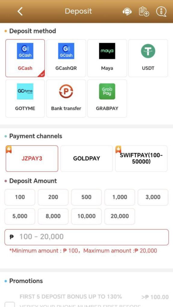 Payment page - preview