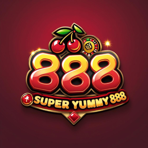 Official SuperYummy888 app download banner for Android and iOS